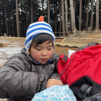 誰も居ませんでした〜！！！
残念！！
気持ちを切り替えて、ここで少しお茶していきましょう！暖かいコーンスープとコーヒーを飲みました。