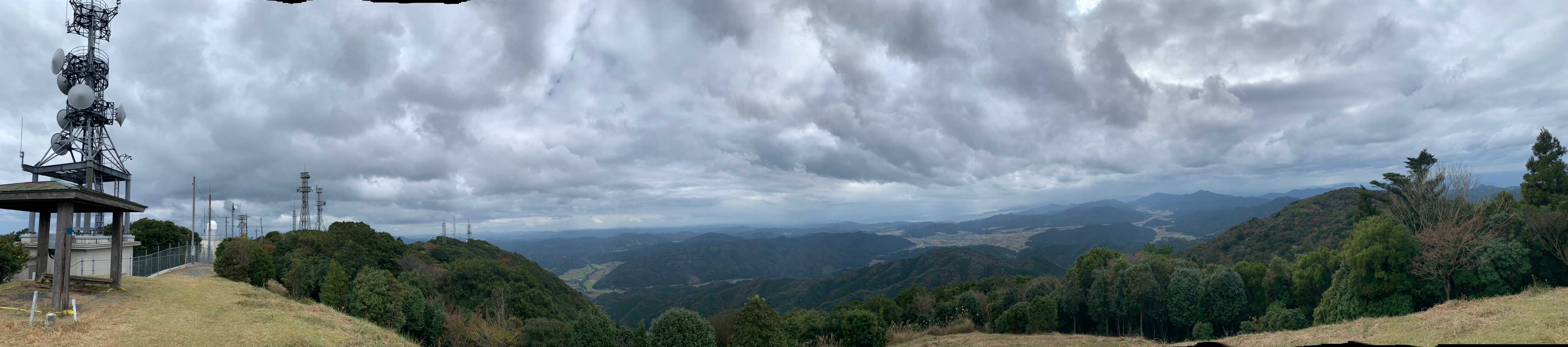 山頂からの眺望