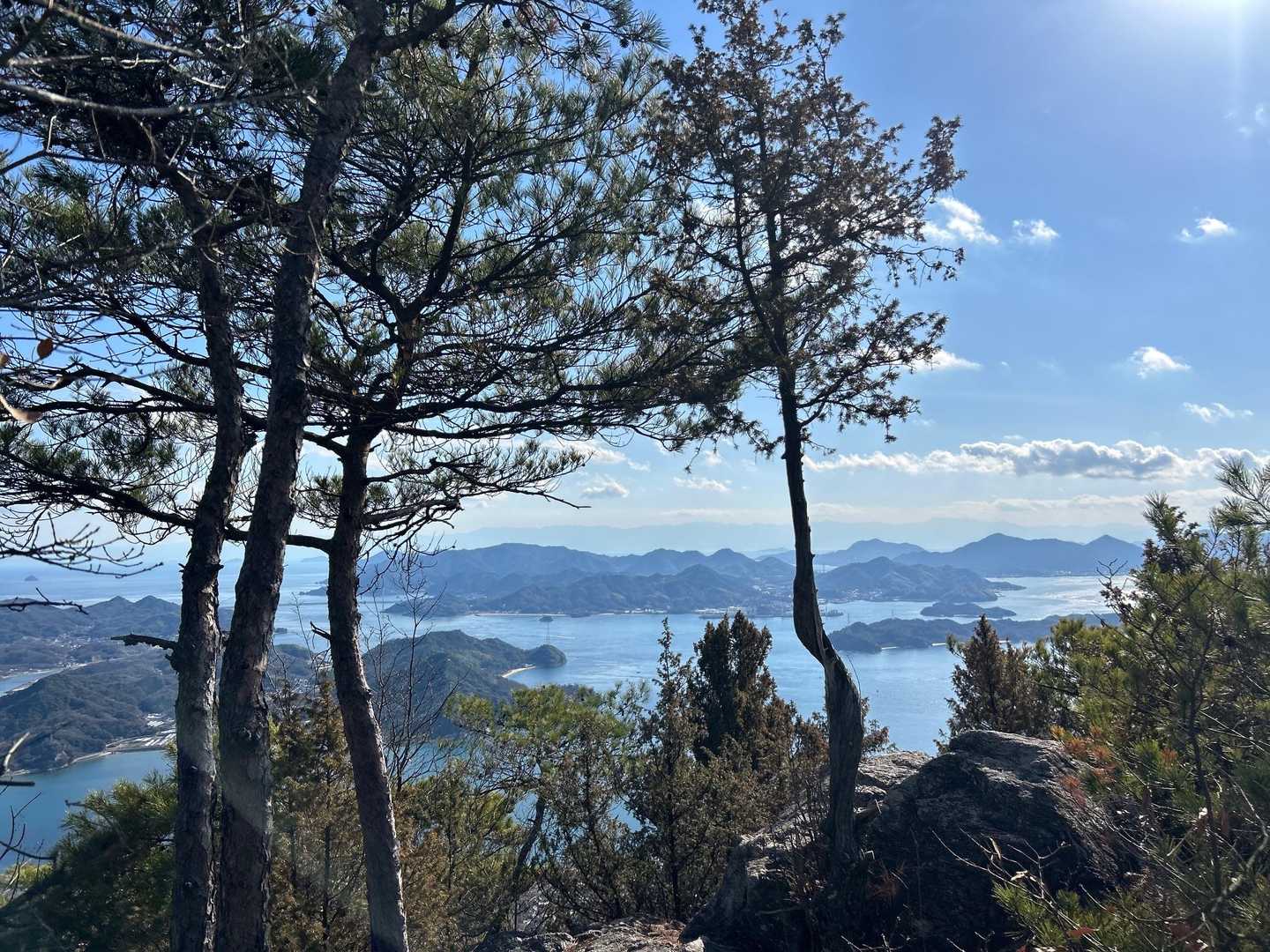鉢ヶ峰 往復コースの写真