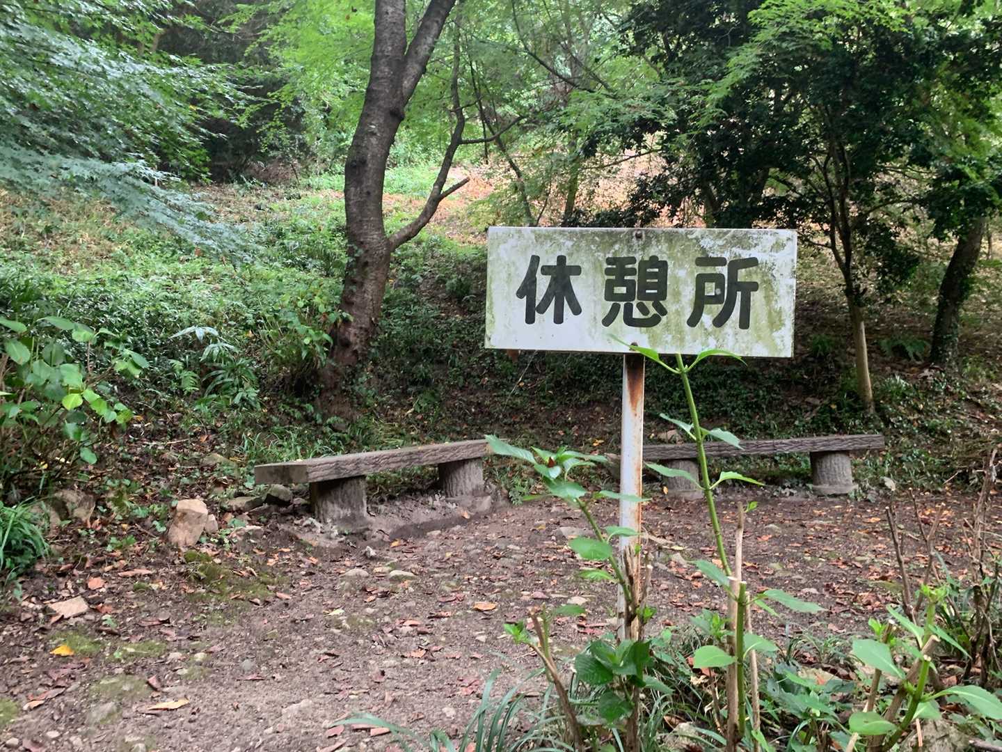 やむを得ず休憩す