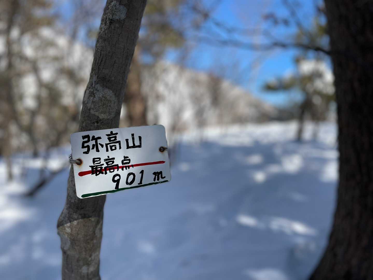 やっとこさ山頂🏔😆👍