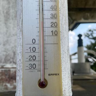 山頂27度
まだこれから夏本番