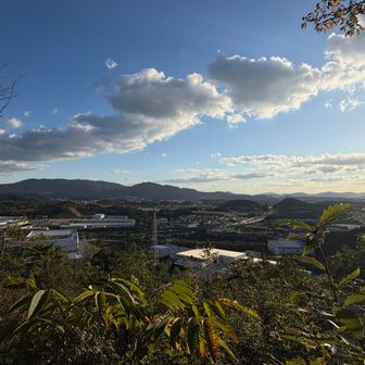 金勝アルプスと鶏冠山
