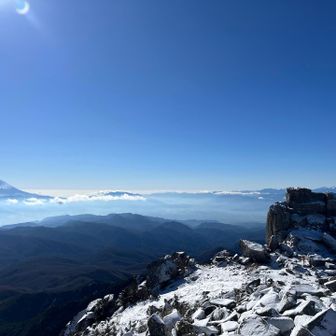 五丈岩と富士山もずっとみてられます