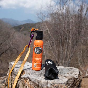 熊の目撃情報があったので一応持ってきましたが、使うことがないように願います。