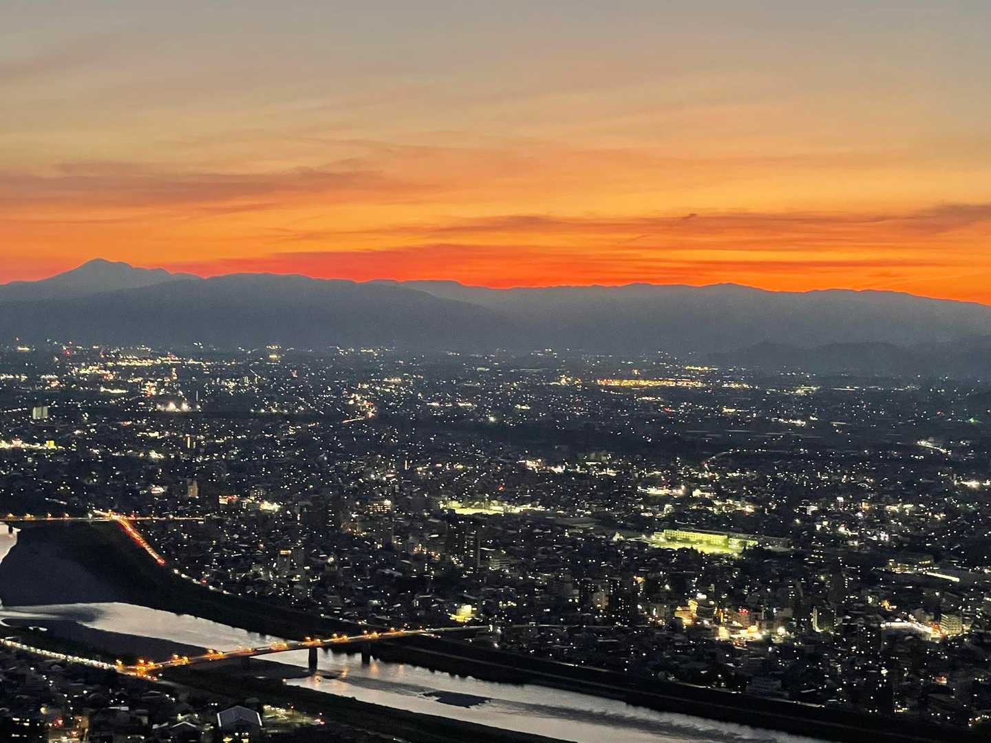 妙見峠-金華山-山頂駅 周回コースの写真