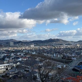 先週登った平荘湖アルプスの方