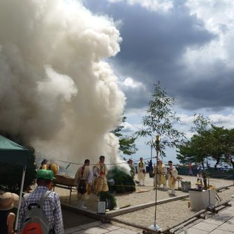 令和8年8月8日、天上寺で行事をしていました