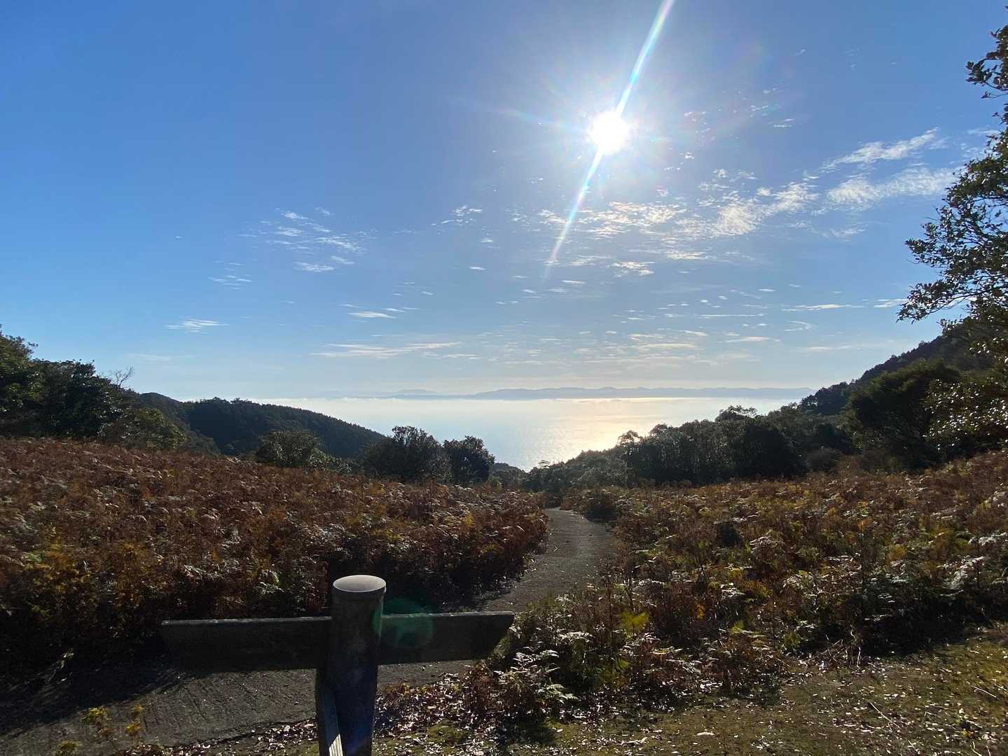 千々峠からの橘湾
島原半島が見えます👀