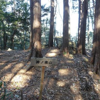 神ノ座山　到達