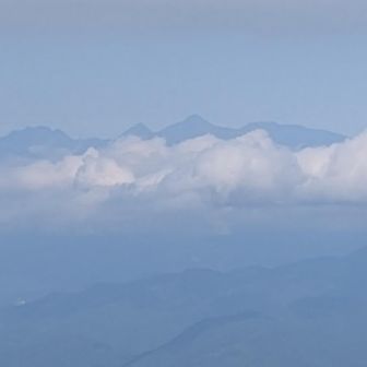 八ヶ岳をズーム
