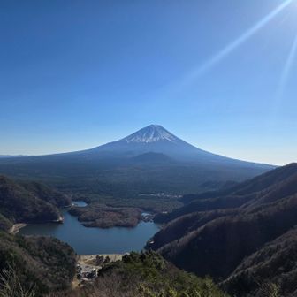 で、峠の上の展望台まで戻りました。峠の平地が見えるので分岐を見落としてしまいました。ここは見逃し厳禁です！