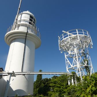 海上保安庁のサイトによれば稼働してるらしい。
猿山岬灯台は、仮灯（白光　毎8秒に１閃光）が設置されています。
https://www6.kaiho.mlit.go.jp/09kanku/kinkyu/0900_20240802000534140_JA_107_EME.html