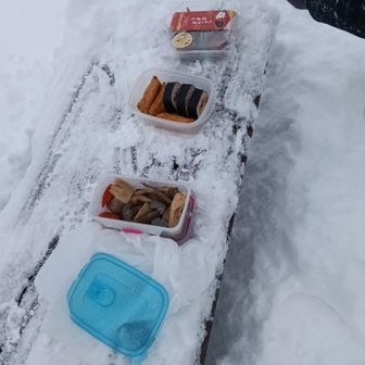 3人で初日の出パーティ、大満足の幕開けです、