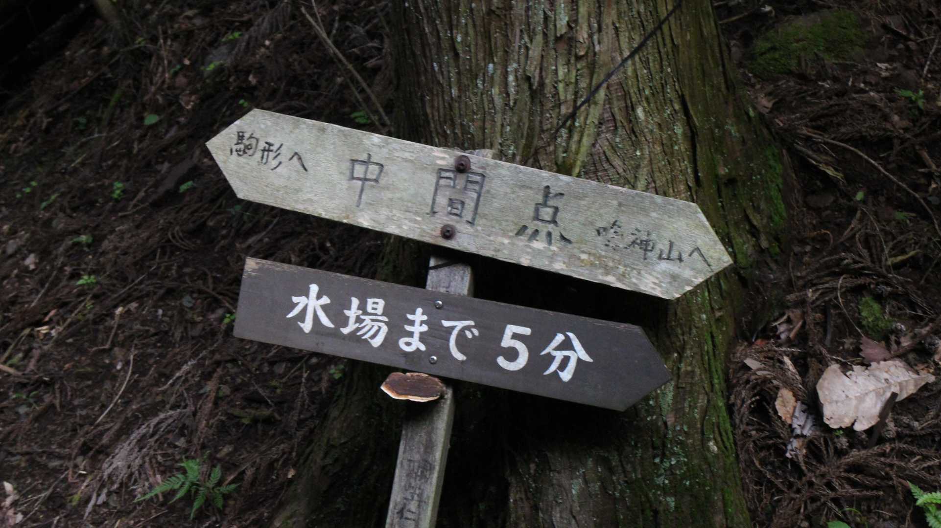 中間地点
