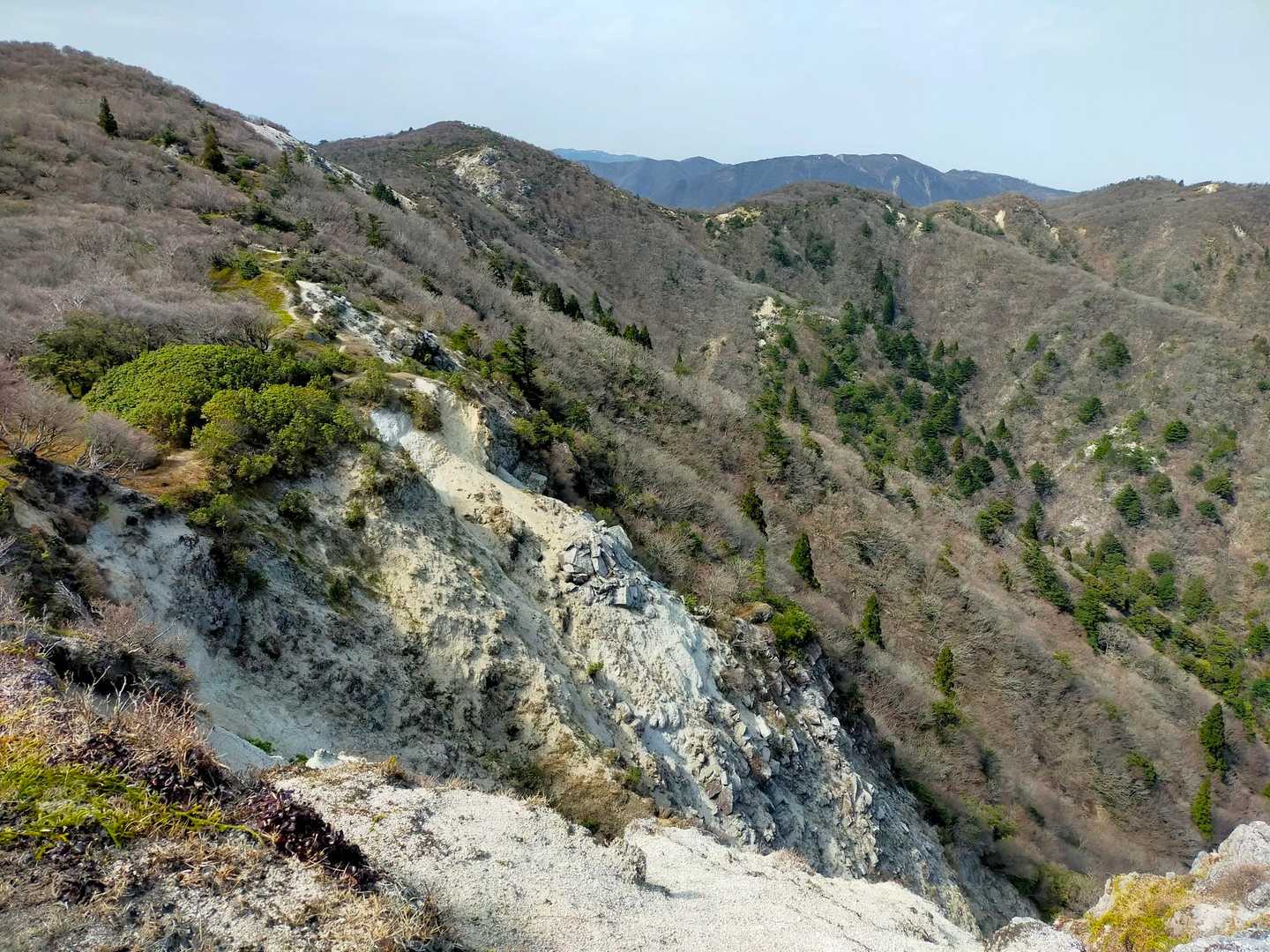 心地よい縦走路♪
八風峠まで進みます🚶‍♀️