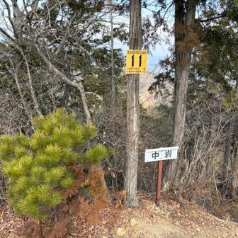 サクッと中岩に到着