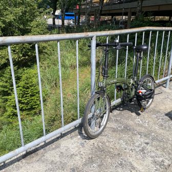 デポ自転車
ほぼ下りなので、後輪ぺちゃんこでもなんとか使えました。