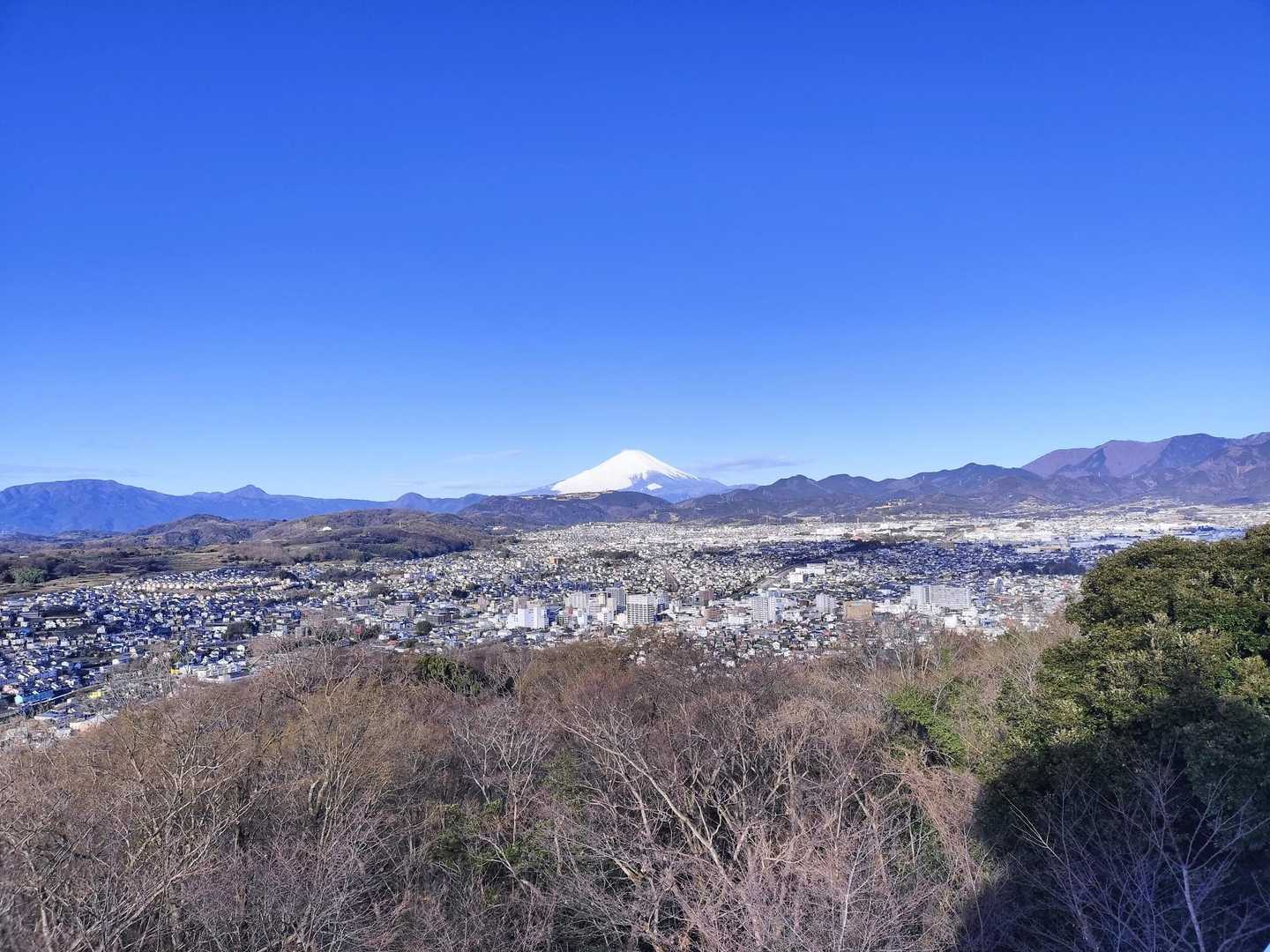 弘法山公園入口登山口-権現山-弘法山-善波峠-吾妻山-弘法 縦走コースの写真