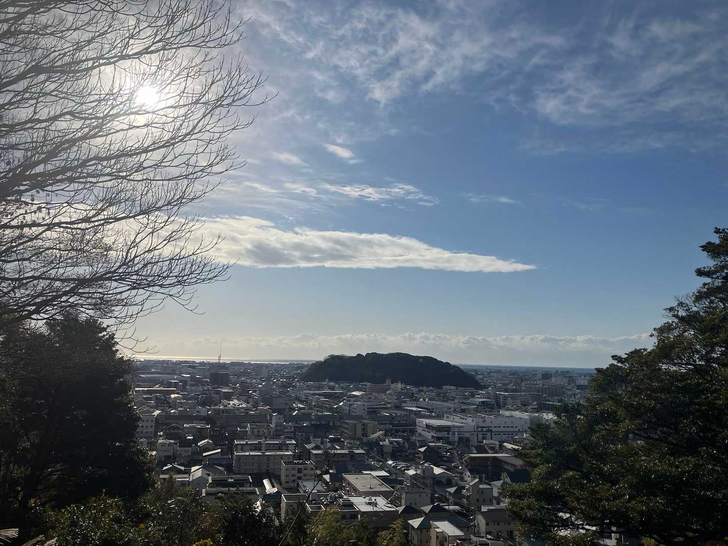 谷津山 往復コースの写真