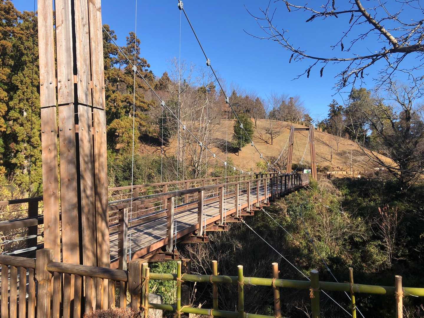 これです。視界を手で狭めて渡りました😆