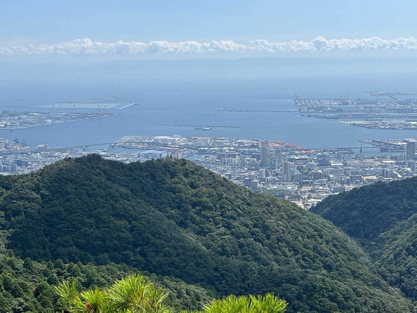 新神戸駅-滝山城跡登山口-摩耶山青谷道登山口 縦走コースの写真