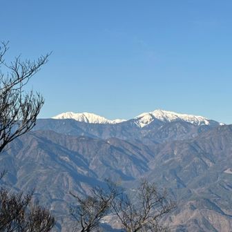 振り返って見ると　赤石岳　悪沢岳(東岳)
今年は行きたいな😍