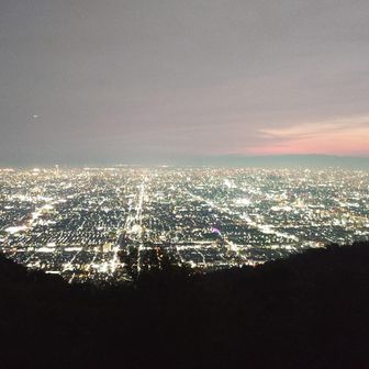 夜景は最高に綺麗でした。