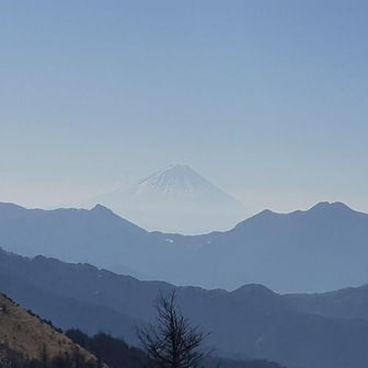 平沢山からの富士山