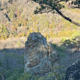 ちょっと寄り道してろうそく岩
足利野マッターホルンらしいw