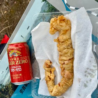 たこ天の大きさ😳🐙
お弁当よりも高いんです😆