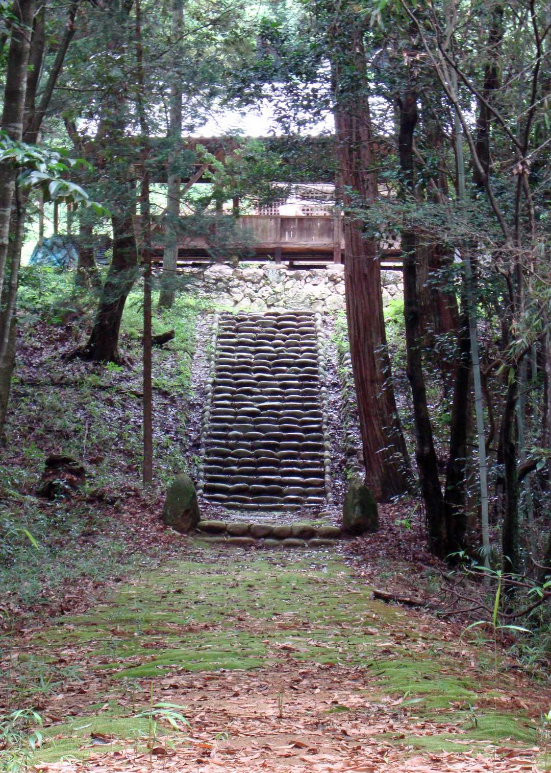 加茂神社の石段
