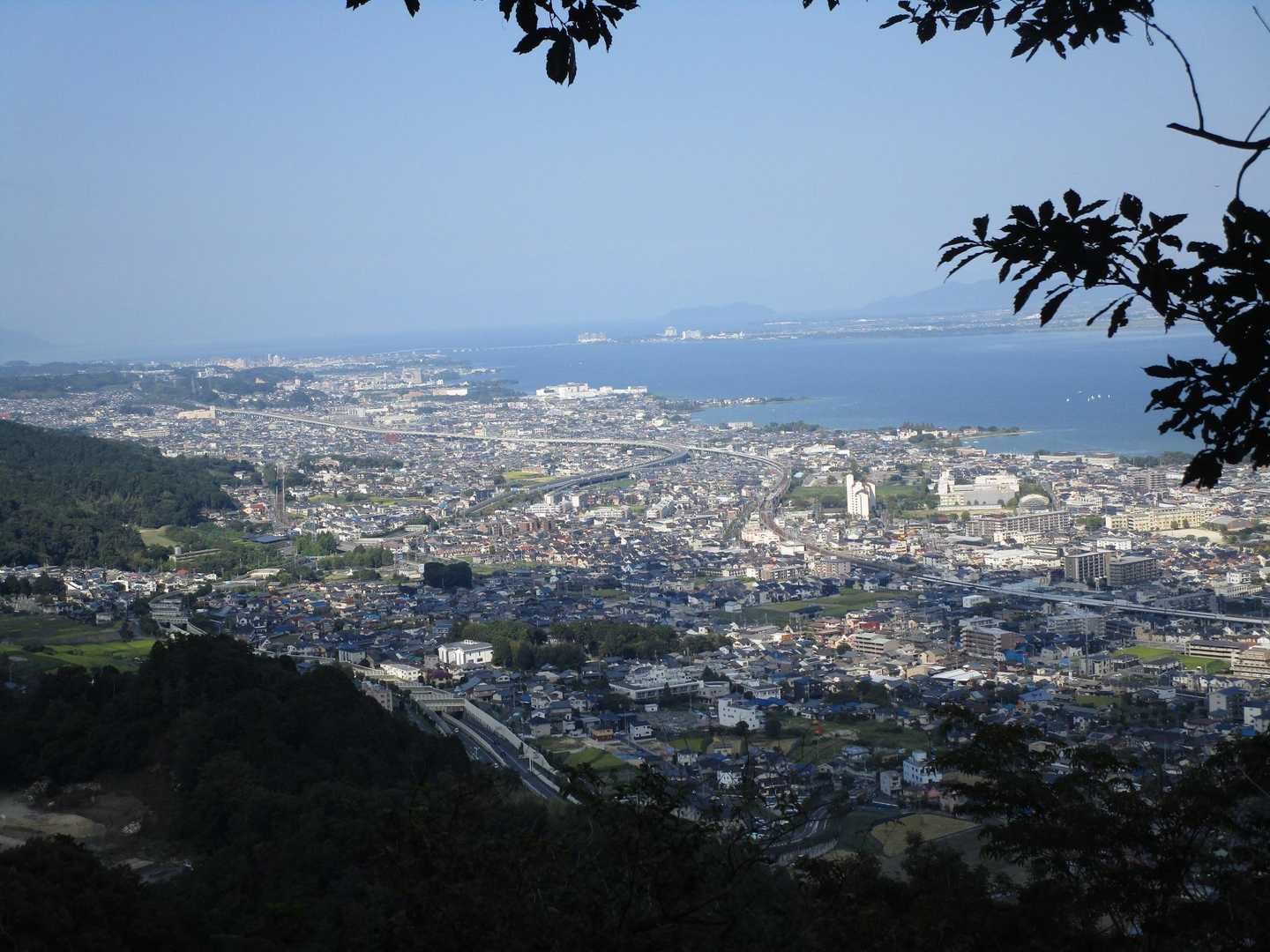 宇佐山テラスより