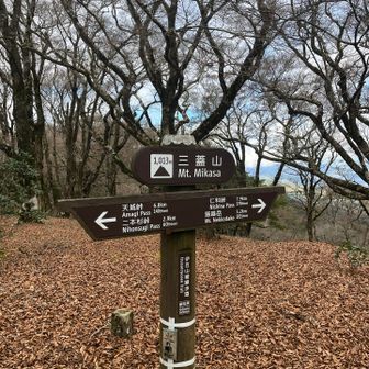 三蓋山って変換出てこないね。