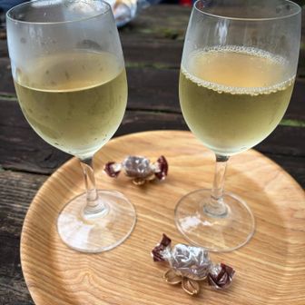 お昼にワイン🍷