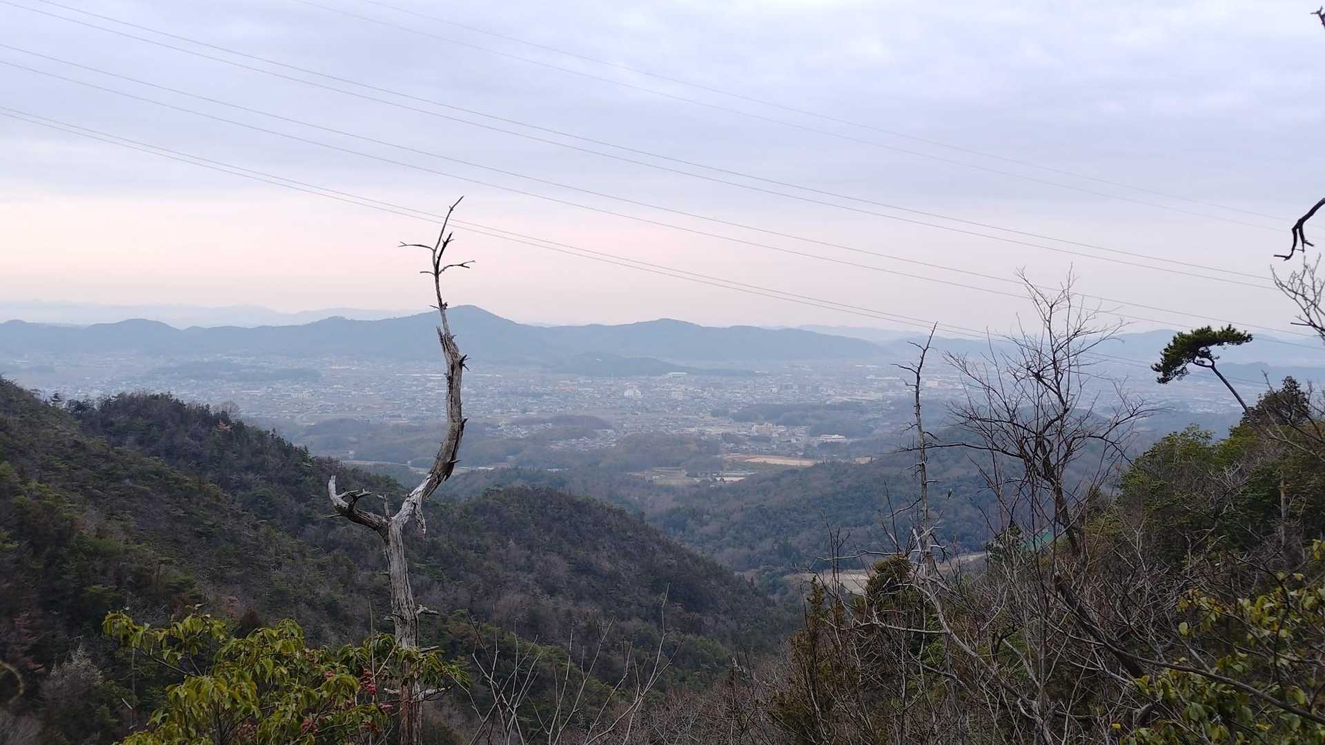 景色のいいところに出ました！