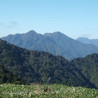 石鎚山もくっきり見えてます🤭
