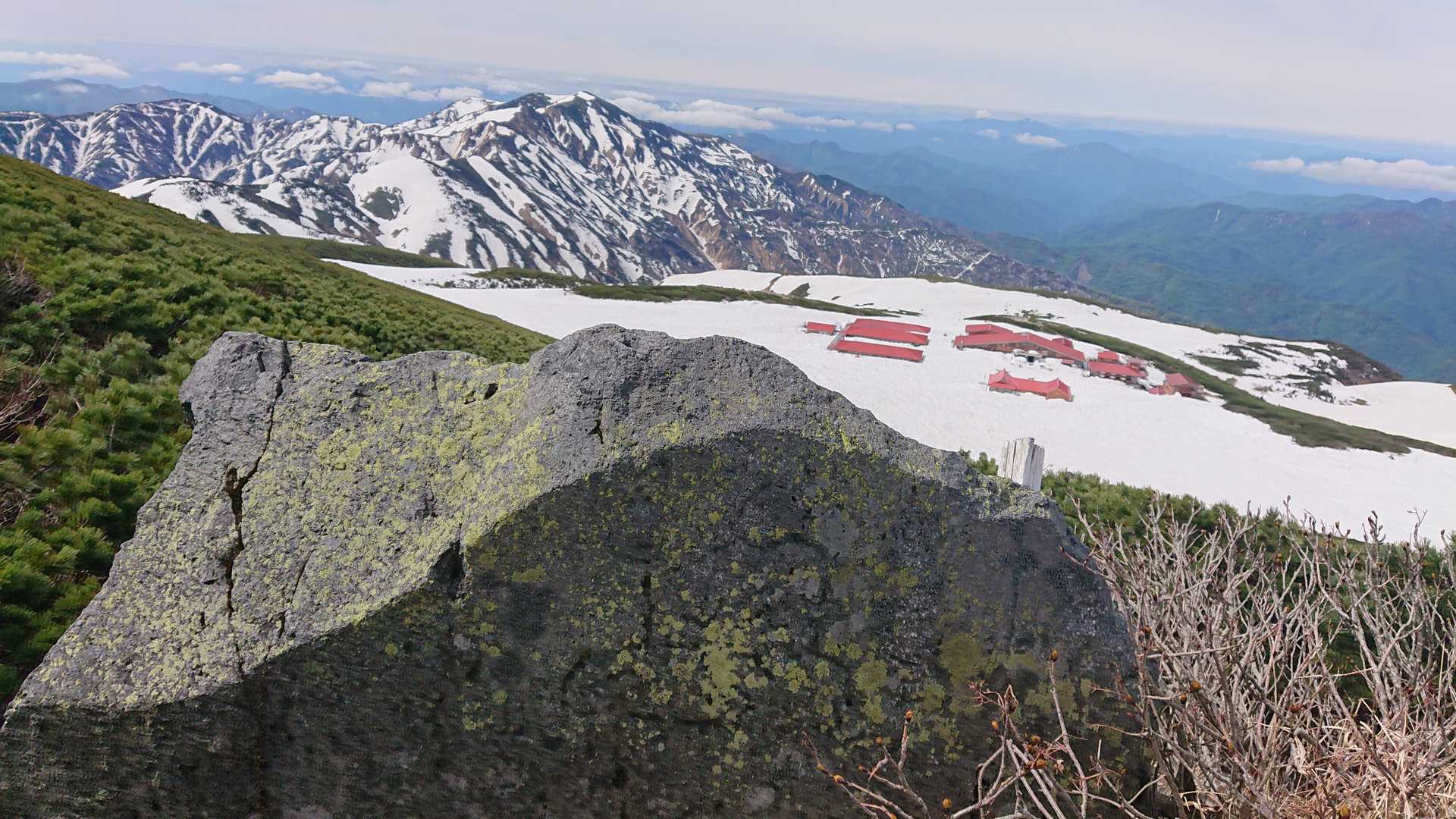 猿壁登山口-別当出合登山口-白山 往復コースの写真