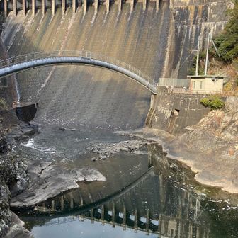 きれいに反射してる！一日中無風でした
