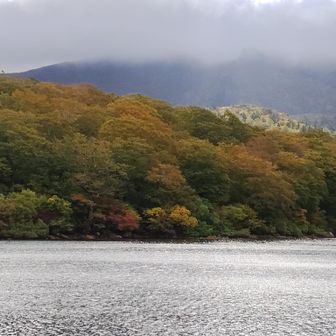 須川湖の紅葉🍁