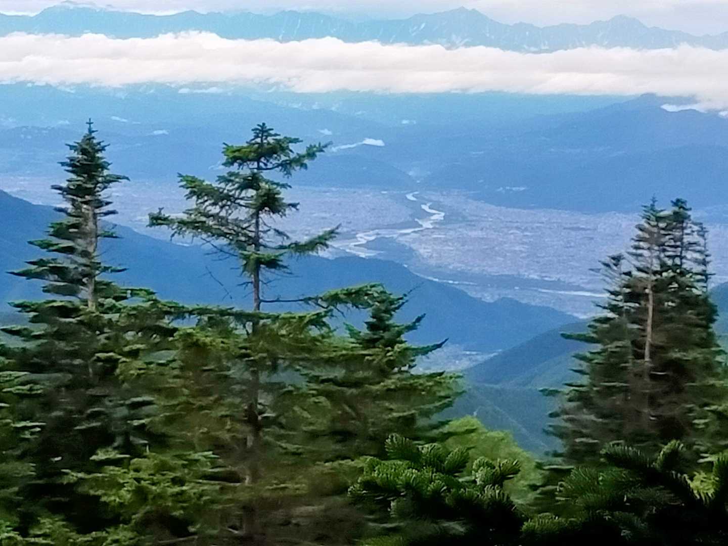 須坂方面!