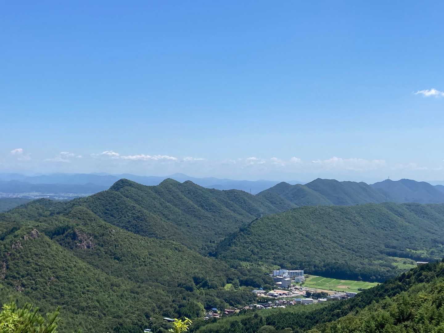 これが見たかった！
各アルの稜線見るなら北山がお勧め(^｡^)