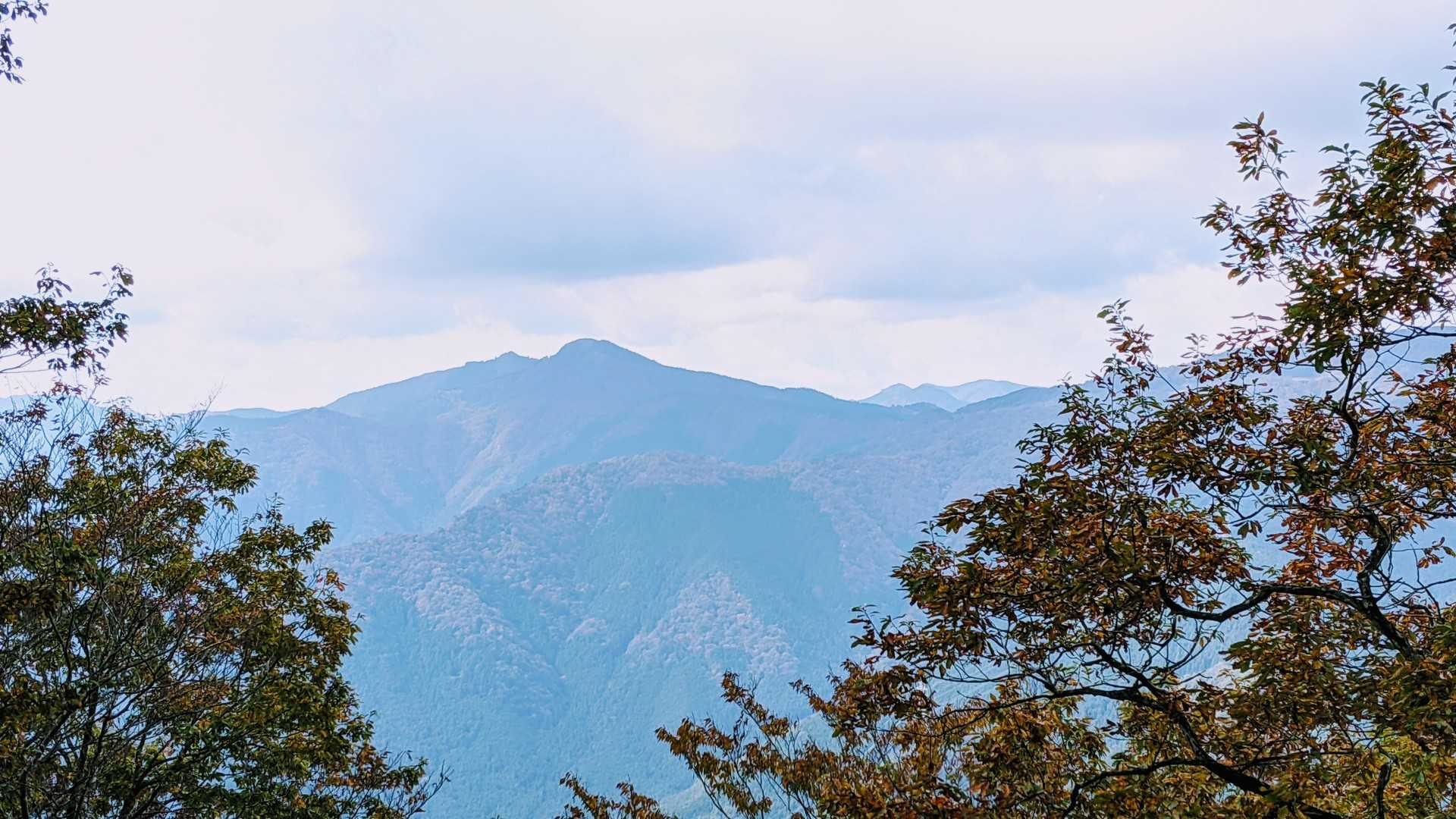 千ヶ峰が見えてます！