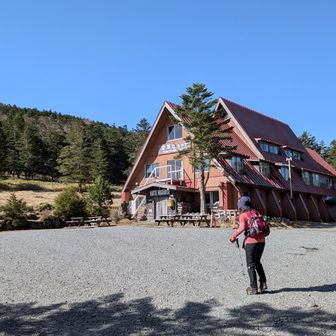麦草ヒュッテより入山