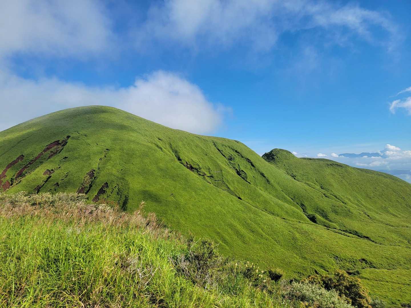 さっきまでガスってた杵島岳