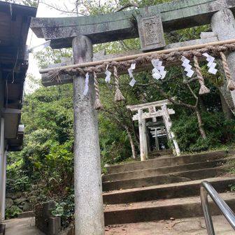 ⛩️
戻り２回目トレラン男性に…
🏃何周？
🧚🏻‍♀️1周です笑