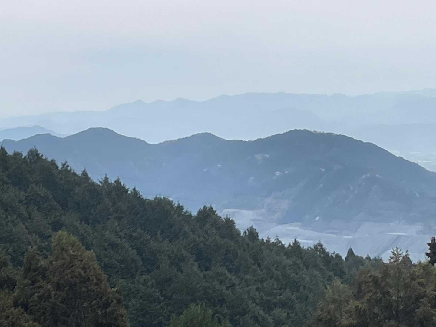 大平山が見えます😊