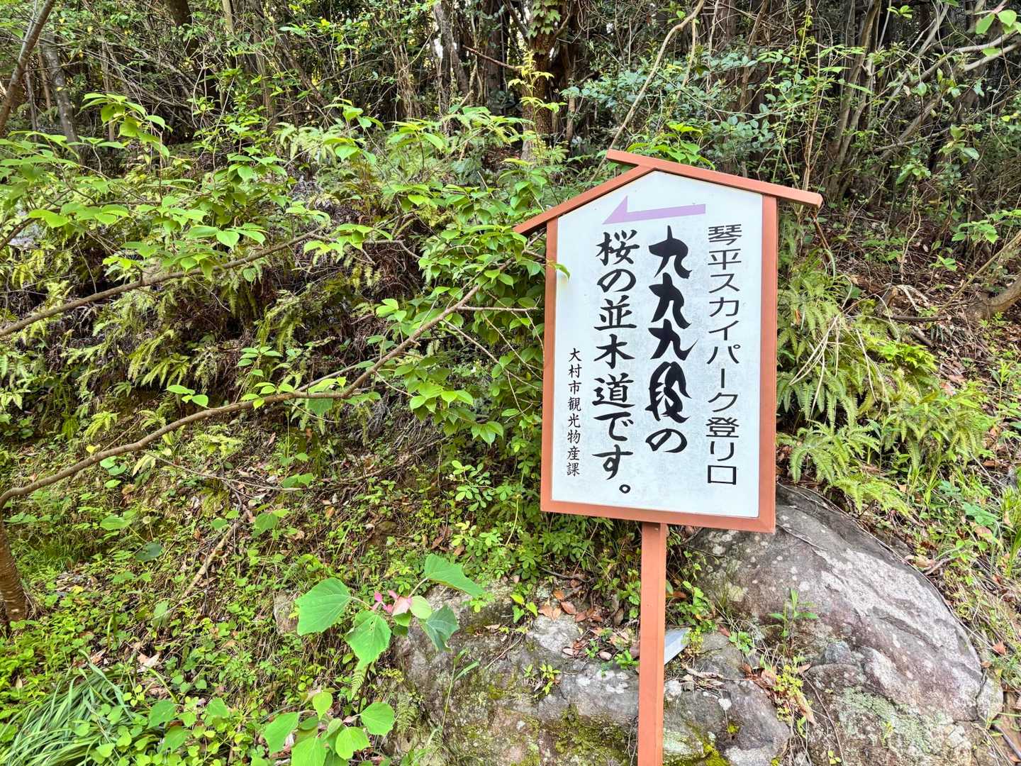 登山口から20メートル程上　右手側に🅿️あり