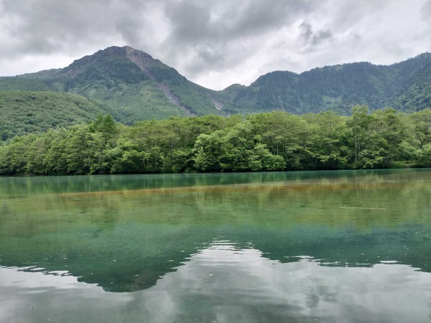 大正池バス停-大正池-大正池-田代池-上高地西穂高岳登山口 縦走コースの写真