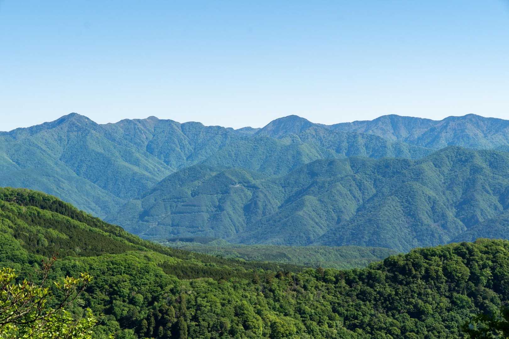 凛々しい山々👍